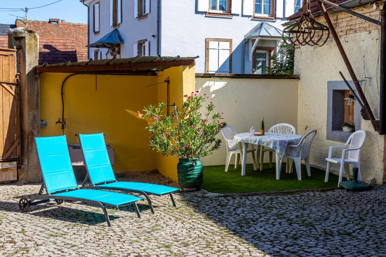 Ma Rose Des Lumieres Maison Independante 6 Personnes Avec Grande Cour Griesheim-près-Molsheim Buitenkant foto