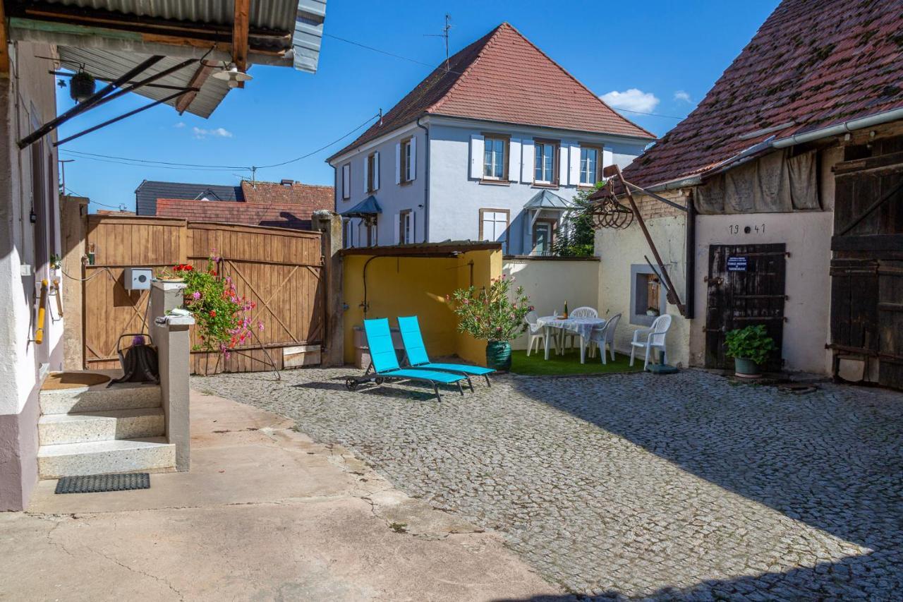 Ma Rose Des Lumieres Maison Independante 6 Personnes Avec Grande Cour Griesheim-près-Molsheim Buitenkant foto
